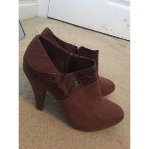 Fergilicious heeled boots